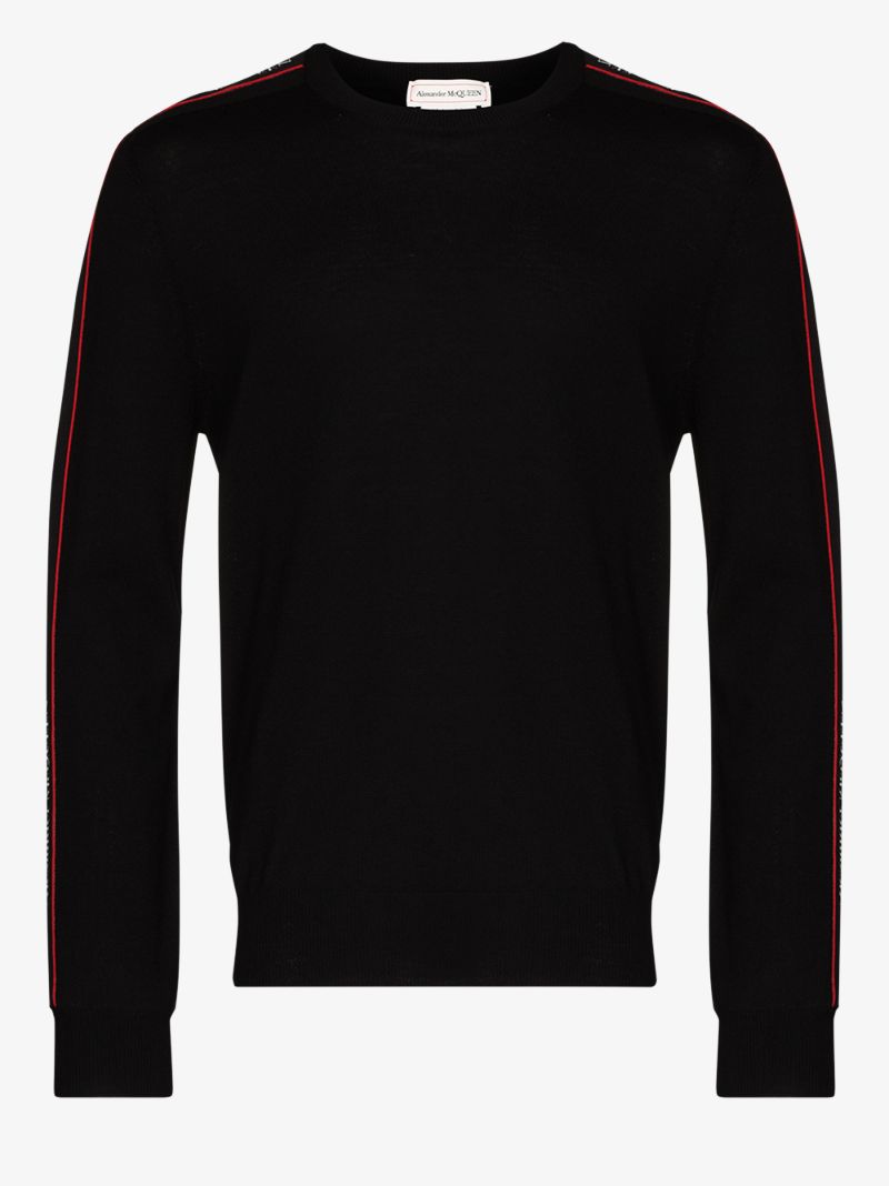Logo Tape Wool Sweater