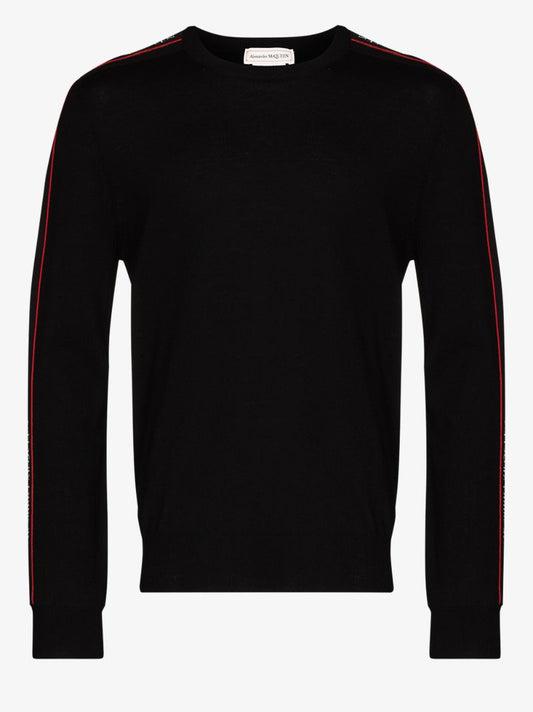 Logo Tape Wool Sweater
