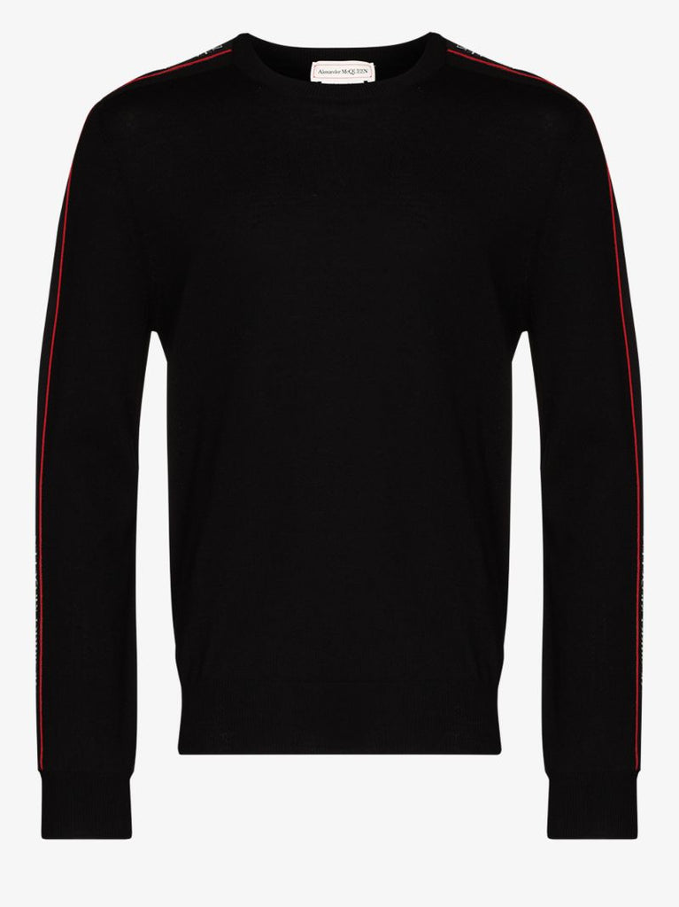 Logo Tape Wool Sweater