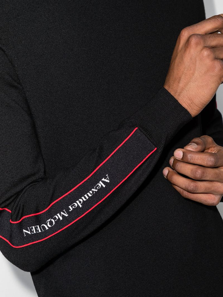Logo Tape Wool Sweater