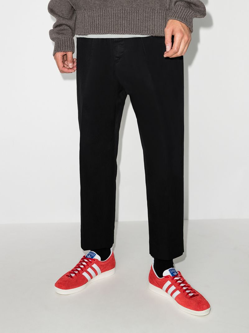 Red Gazelle Vintage Suede Sneakers