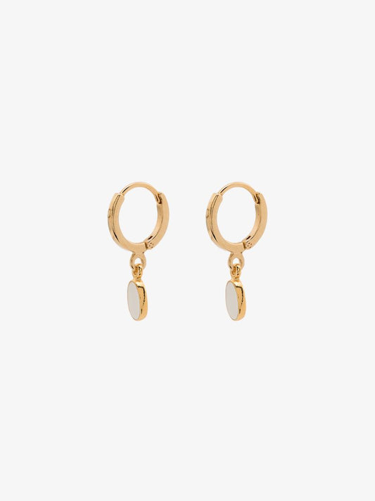 Gold Tone Drop Earrings