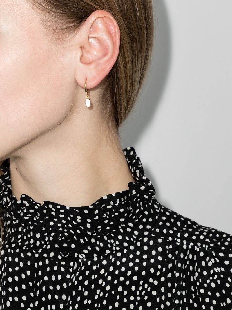 Gold Tone Drop Earrings