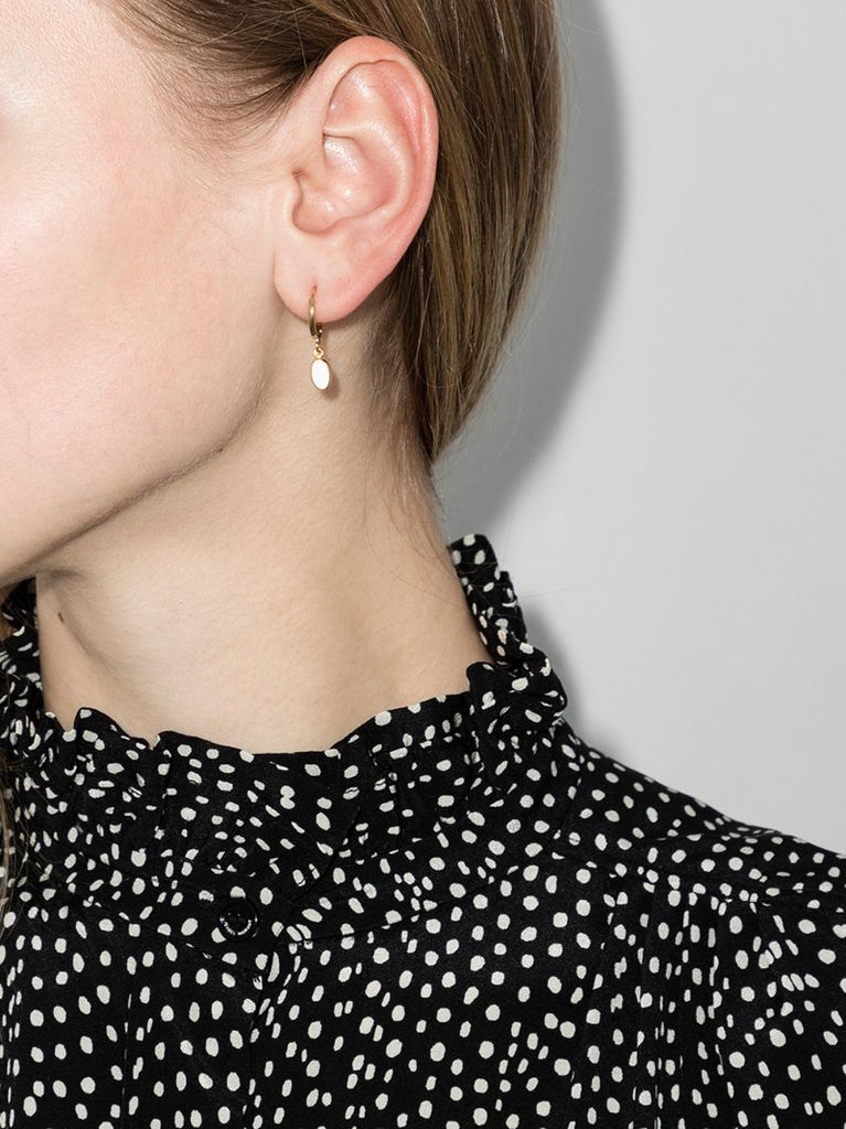 Gold Tone Drop Earrings