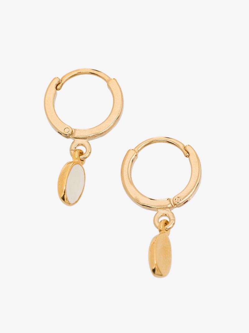Gold Tone Drop Earrings