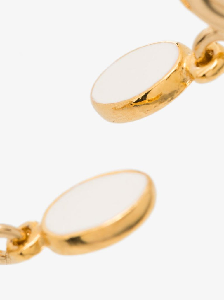 Gold Tone Drop Earrings