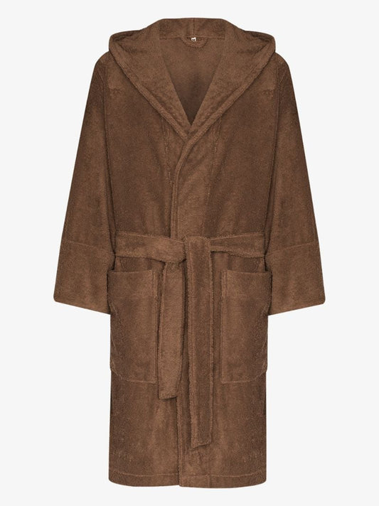 Brown Terry Cotton Bathrobe