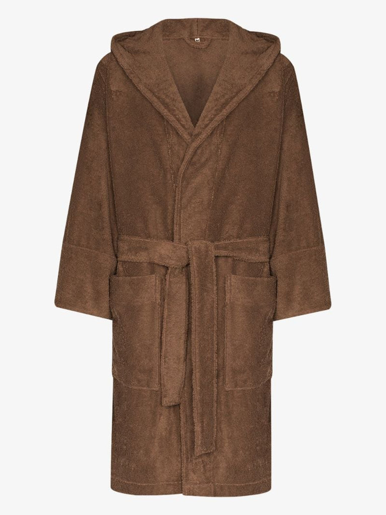Brown Terry Cotton Bathrobe