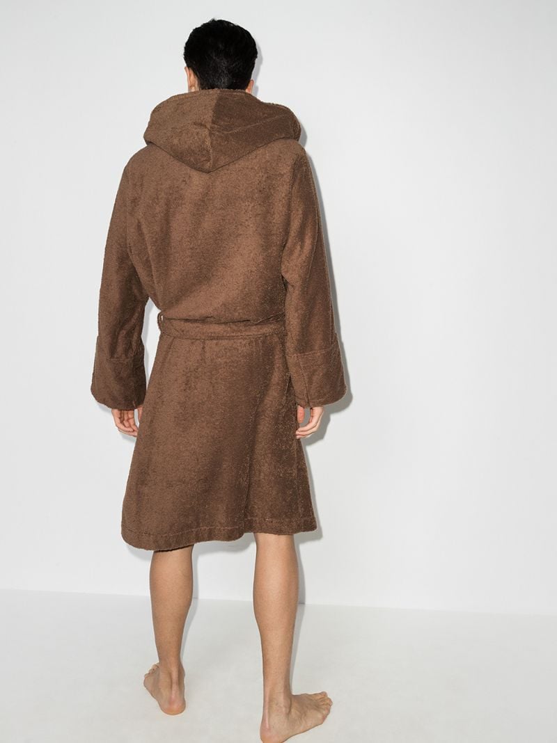 Brown Terry Cotton Bathrobe