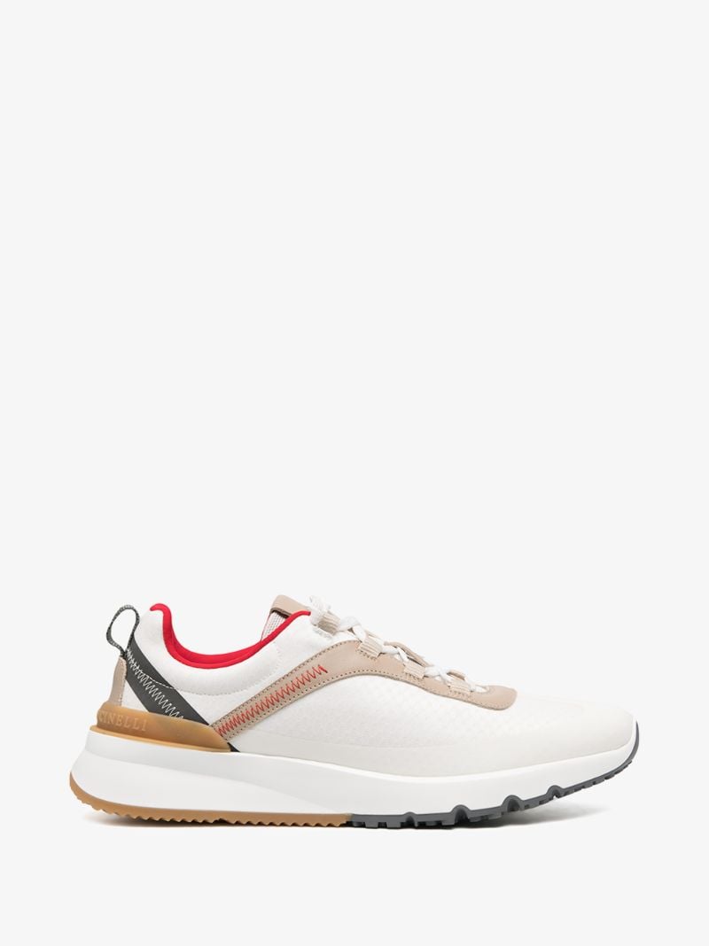 Multicoloured Panelled Sneakers