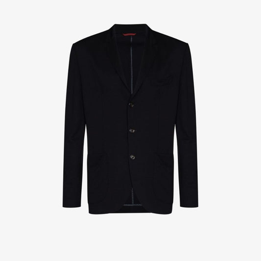Single-breasted Wool Blazer
