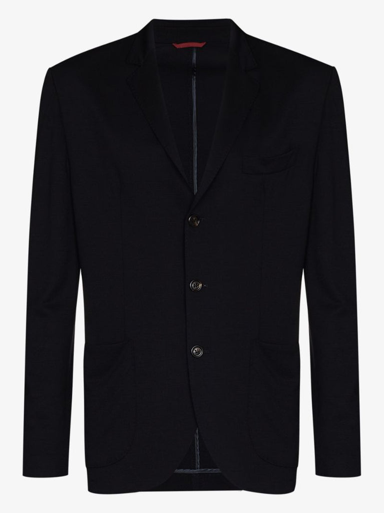 Single-breasted Wool Blazer