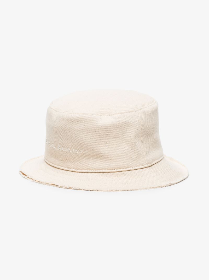 Neutral Lampshade Cotton Bucket Hat