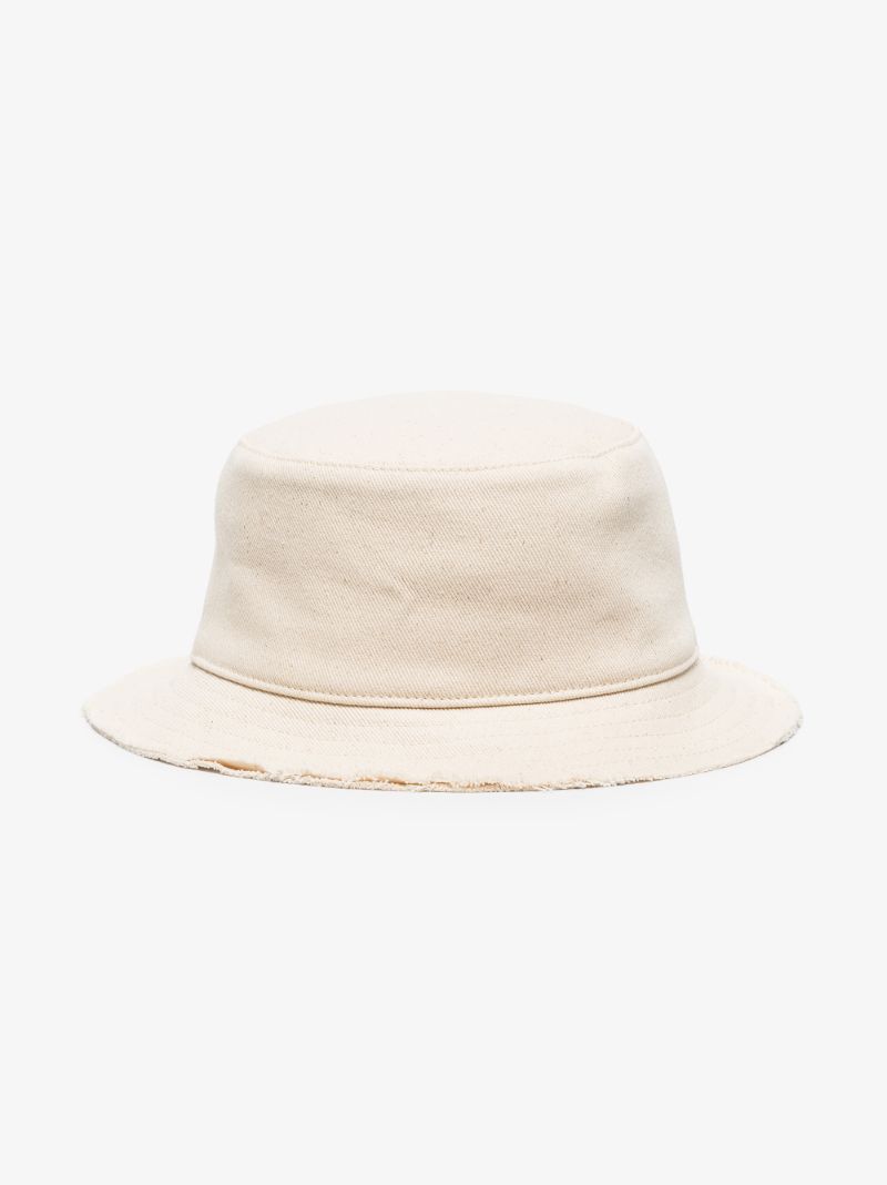 Neutral Lampshade Cotton Bucket Hat