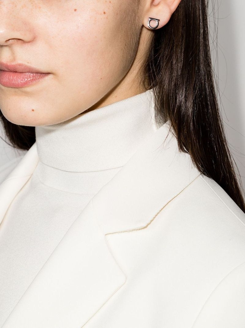 Gancini Stud Earrings