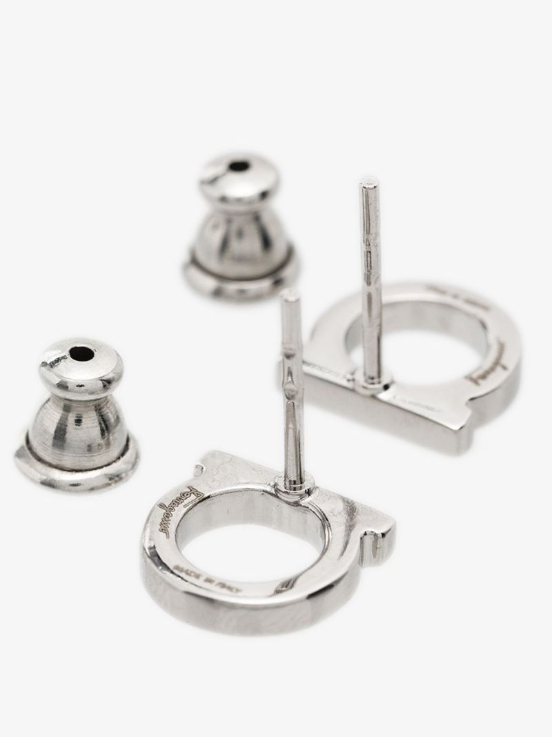Gancini Stud Earrings