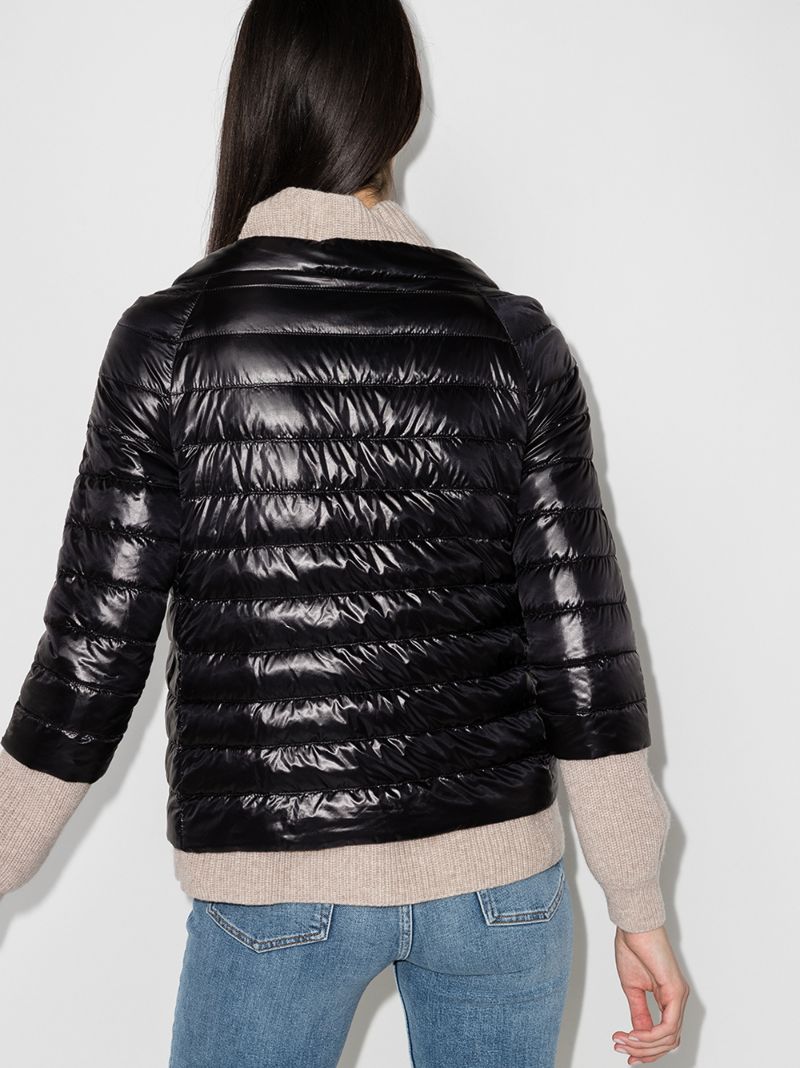 Cropped Down Puffer Jacket