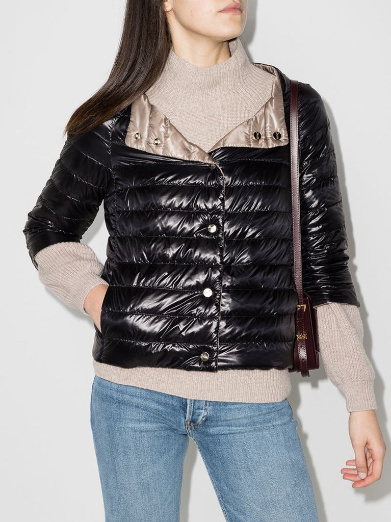 Cropped Down Puffer Jacket