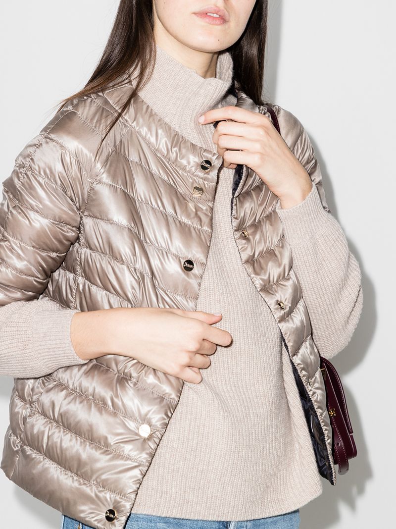 Cropped Down Puffer Jacket
