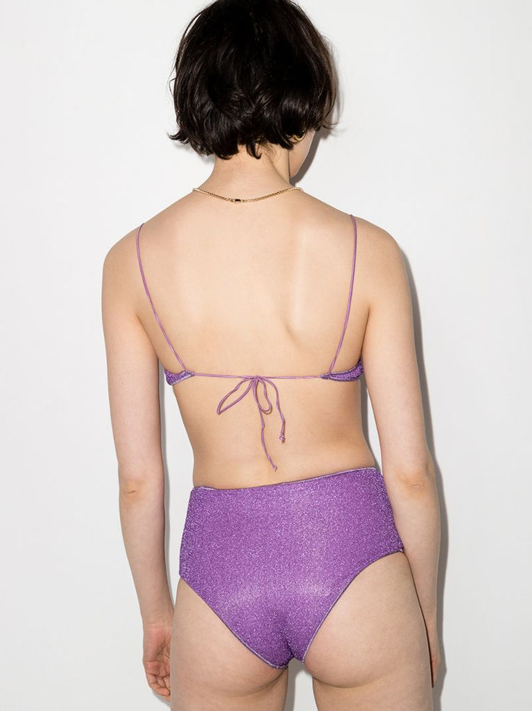 LumiÃ_x0083_Â©re Metallic High Waist Bikini