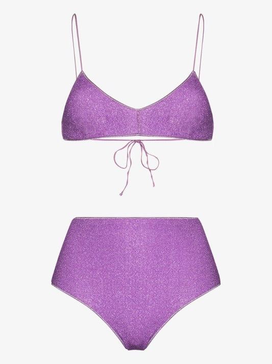 LumiÃ_x0083_Â©re Metallic High Waist Bikini