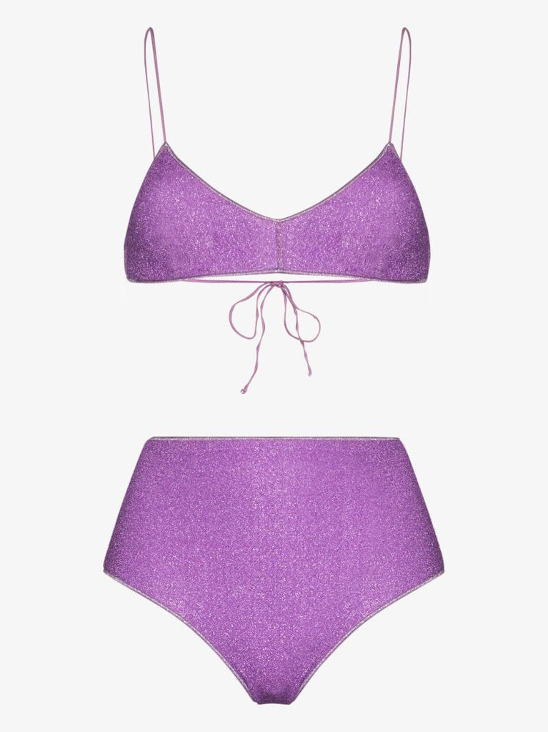 LumiÃ_x0083_Â©re Metallic High Waist Bikini