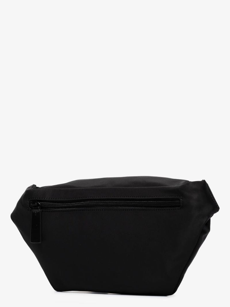 Black Icon Print Cross Body Bag