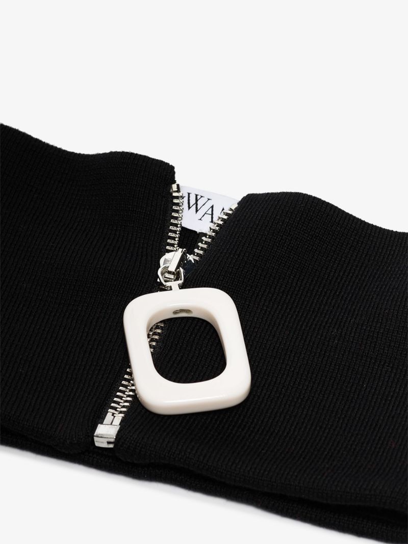 Black Wool Neckband