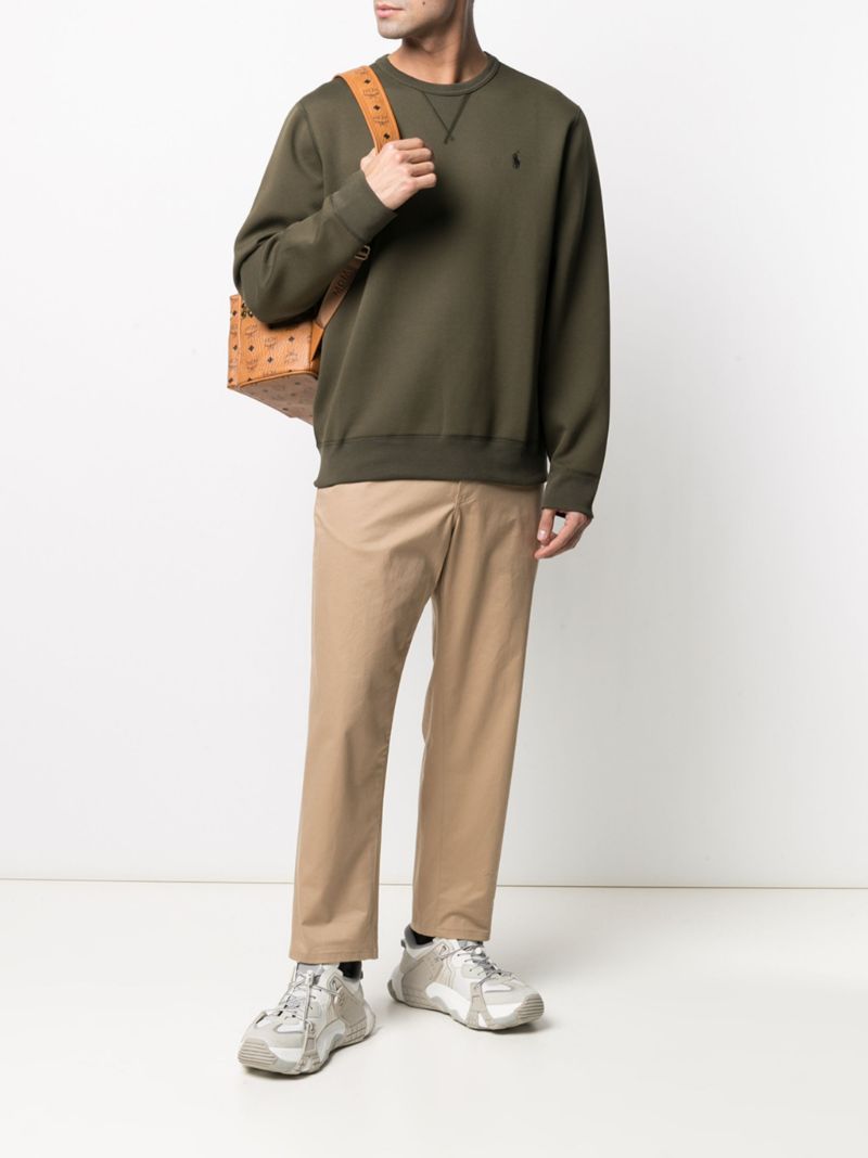 Green Polo Pony Sweatshirt
