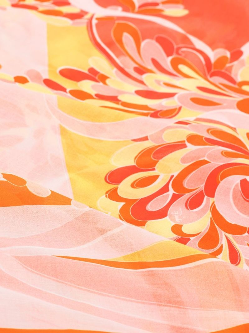 Lily Print Wrap Sarong
