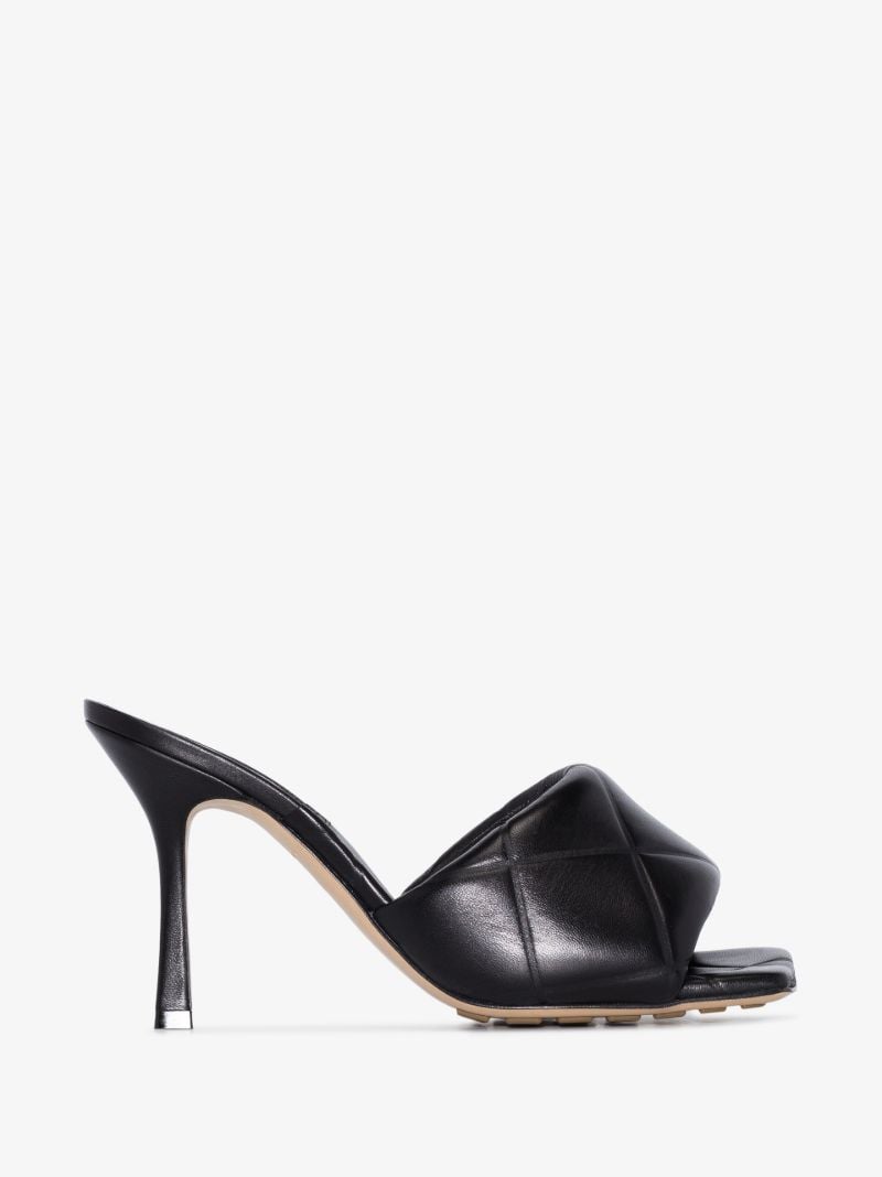 Black the Rubber Lido 90 Leather Sandals