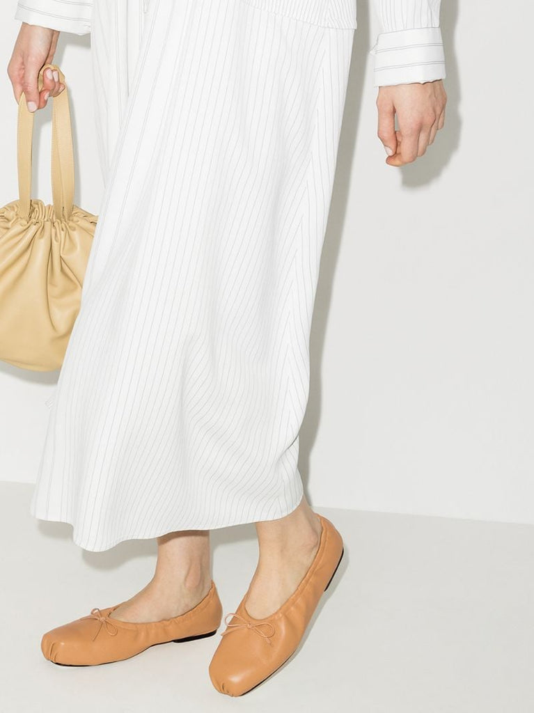 Brown Ashland Leather Pumps