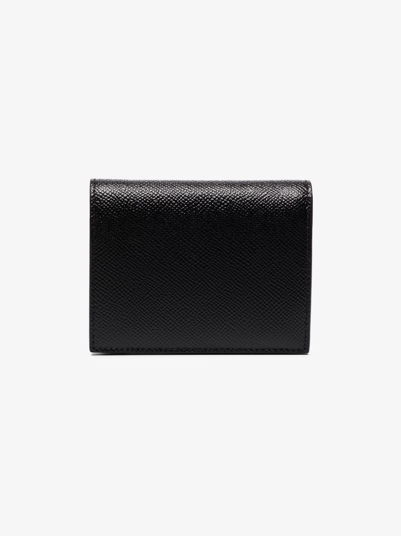 Black Gancini Leather Wallet