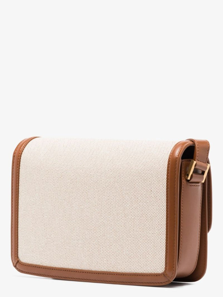 Neutral Solferino Medium Canvas Cross Body Bag