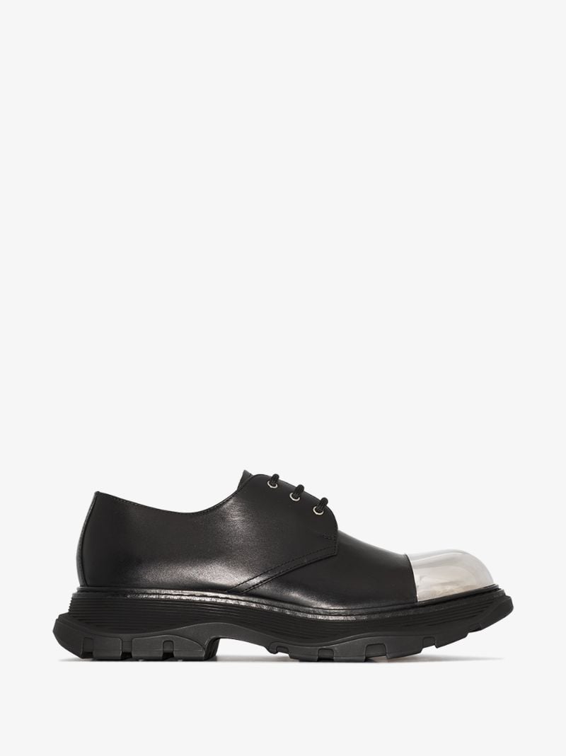 Black Tread Derby Shoes
