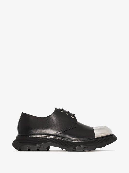 Black Tread Derby Shoes