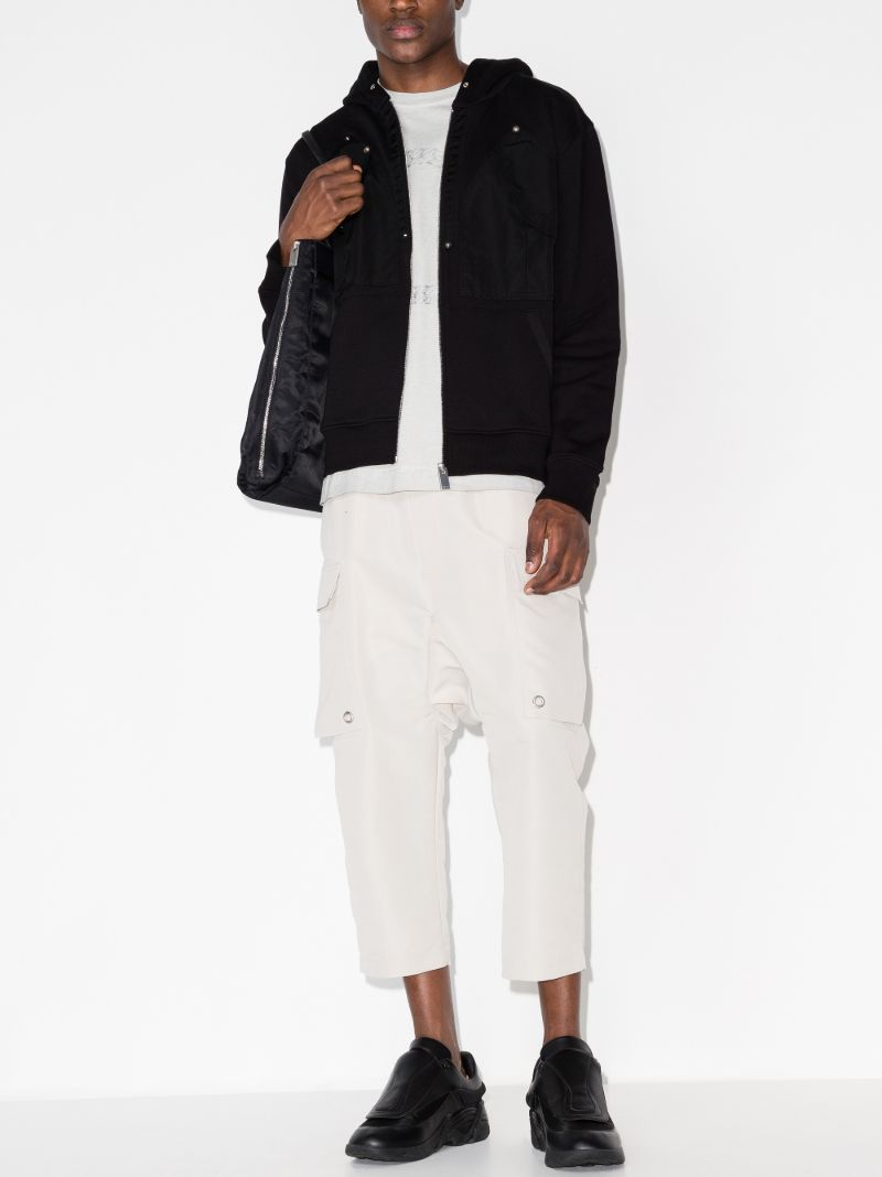 Zip-up Cotton Hoodie