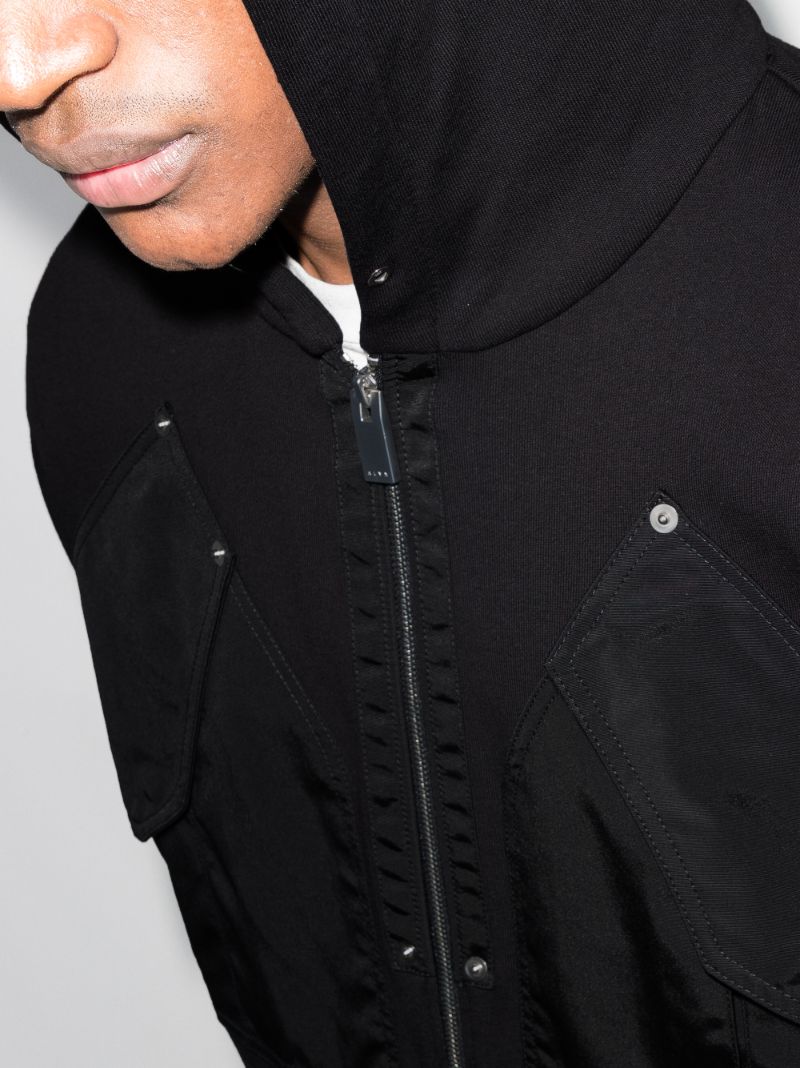 Zip-up Cotton Hoodie