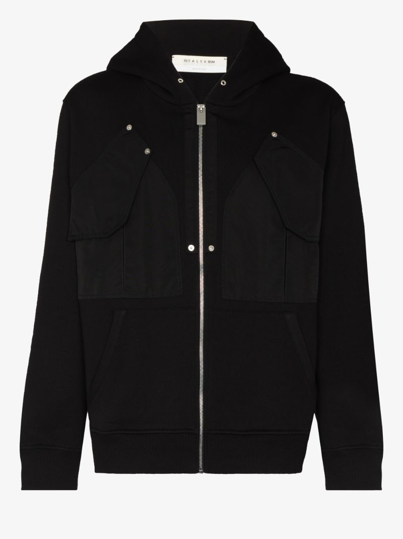 Zip-up Cotton Hoodie