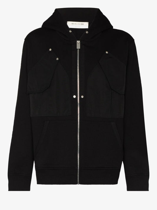 Zip-up Cotton Hoodie