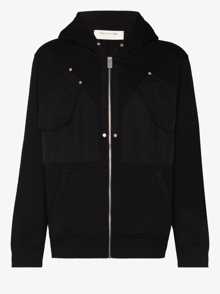 Zip-up Cotton Hoodie