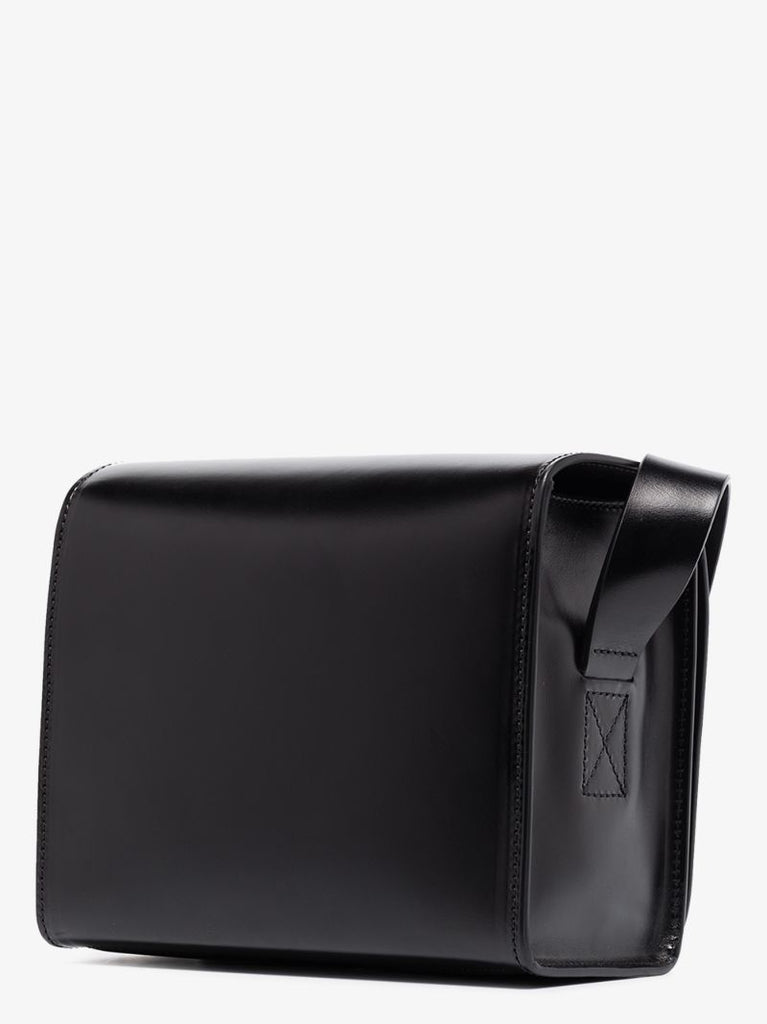 Black Leather Camera Bag