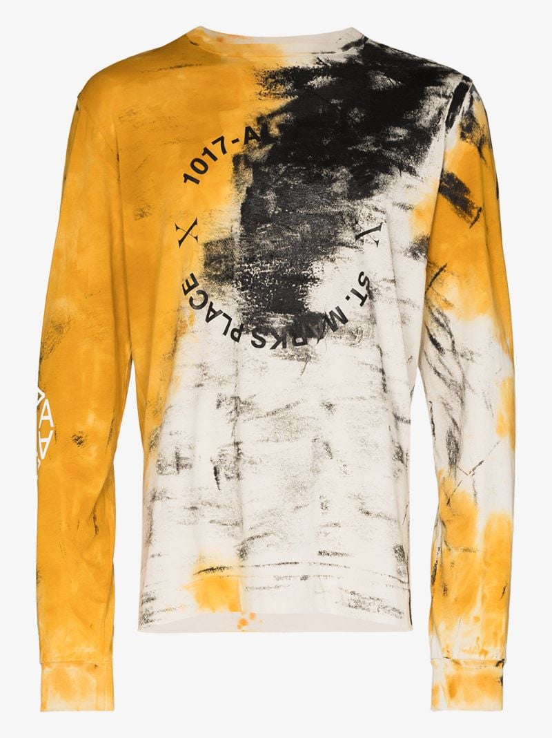 Address Logo Chalk Print Sweatshirt