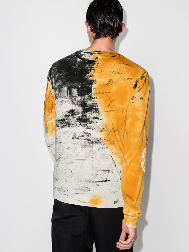 Address Logo Chalk Print Sweatshirt