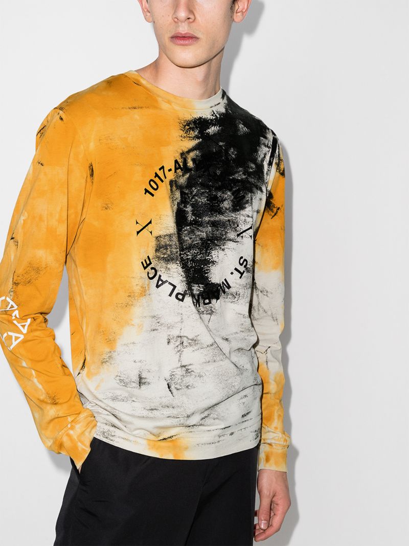 Address Logo Chalk Print Sweatshirt