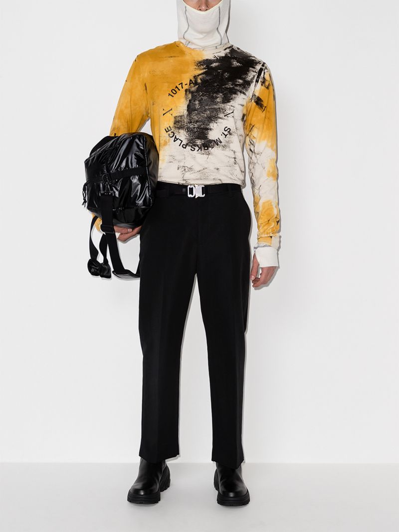 Address Logo Chalk Print Sweatshirt