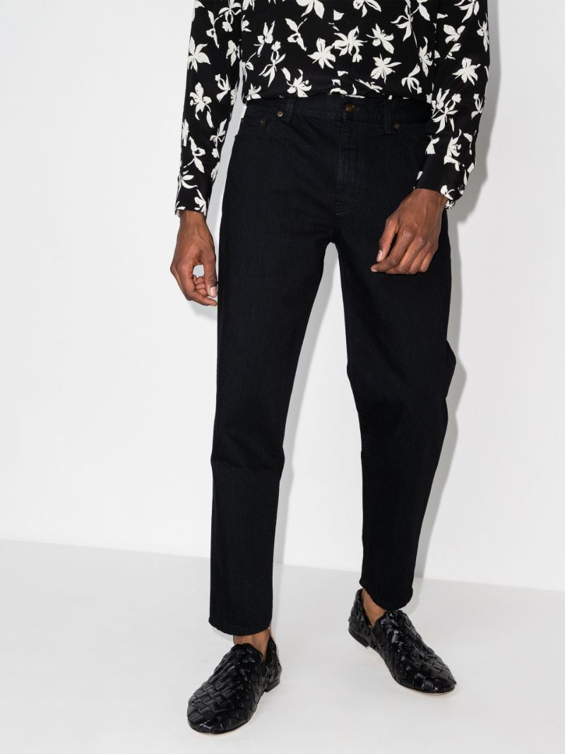 Carrot Straight Leg Jeans