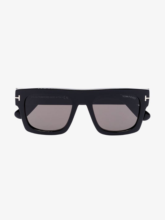 Black Fausto Square Sunglasses