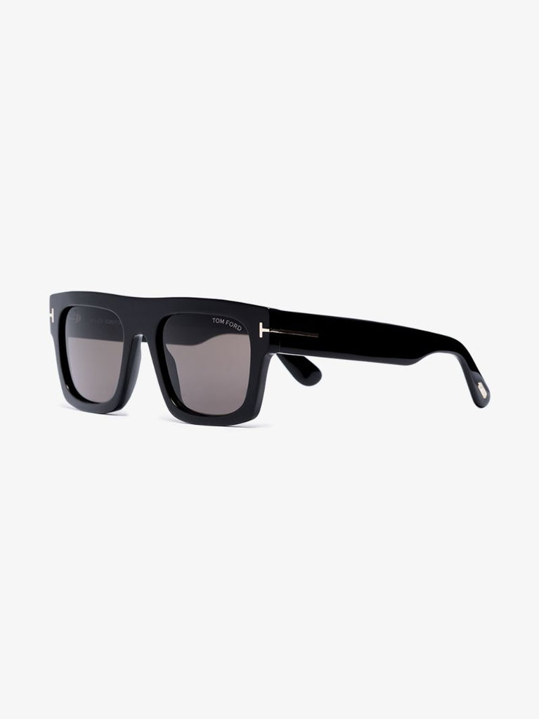 Black Fausto Square Sunglasses