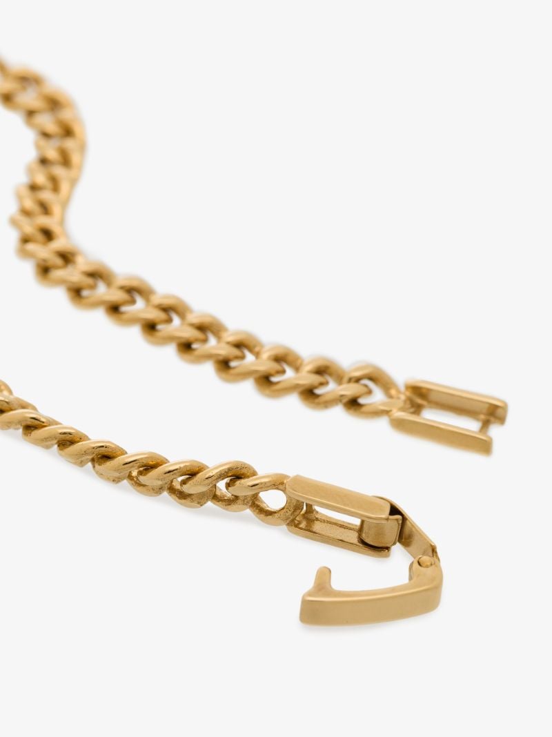 Gold-plated Logo Id Bracelet